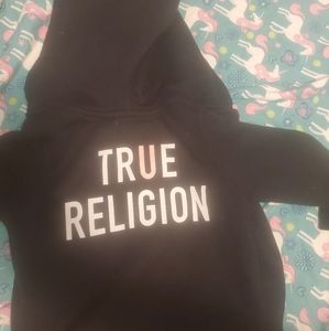 Black True Religion sweatsuit